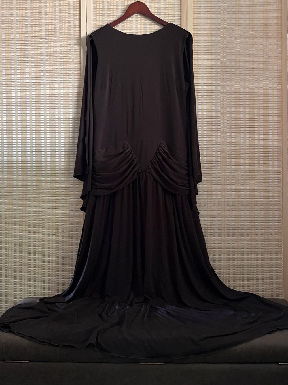 MESHKI chocolate brown Maxi Dress 3XL NWT